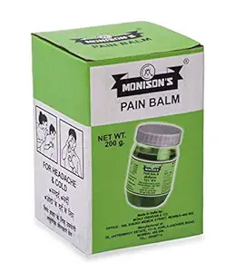 Monison's Ayurvedic Pain Balm, 200 g - Pack of 2