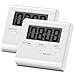 Produktbild Küchentimer Digital Timer – ZWOOS LCD Display Kurzzeitmesser kurzzeitwecker mit Alarm und Magnethalterung für die Küche zum Kochen, Backen, Spiele, Sport und Büro(2 pcs / set)