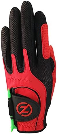Zero Friction Junior Compression-Fit Synthetic Golf Gloves, Universal Fit One Size