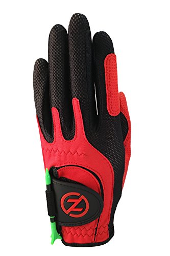 Zero Friction Junior Compression-Fit Synthetic Golf Gloves, Universal Fit One Size