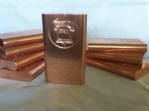 1 Pound (Flat Style) .999 Copper Bullion Bars @ Great Price by REEDERSONG