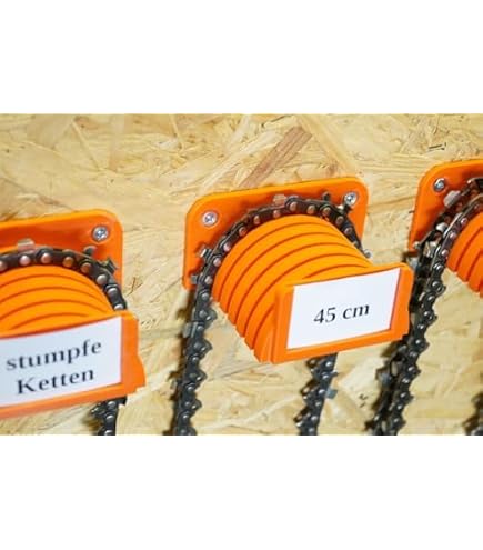Wandhalterung Stahl Orange Garage Aufbewahrung Werk Produktbild-Vorschau 2
