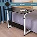 Produktbild LJHA Laptop-Schreibtisch, Nachttisch, mobiler Lift-Lazy Breakfast-Magazin-Tisch (80 * 50 * 70-90CM) Tabelle (Farbe : 6, größe : 80 * 50 * 70-90CM)