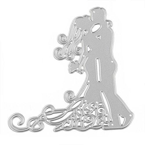 VENMO Metall Schneiden stirbt Schablonen DIY Scrapbooking Prägepapier Karten Album Tagebuch Schablone （10 Muster） (E)