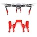 Produktbild Ich. valux Mavic Pro Upgraded Landing Skid erhöhte stoßdämpfendem anti-damping Landing Gear Stabilisatoren Bein Verlängerungskabel-Kit mit Feder für DJI Mavic Pro Höhe Riser Extender Set mit Unterstützung, rot