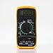 Price comparison product image XL-830L Handheld LCD Digital Multimeter SOMESUN 3 1/2 Voltmeter Ohmmeter Multitester F7 (Yellow)