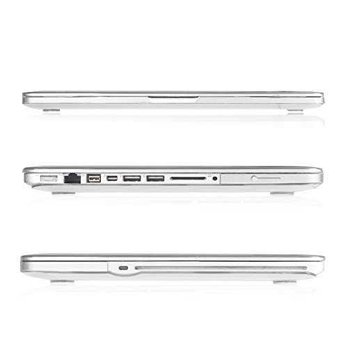 Fintie MacBook Pro 13  Non-Retina  H  lle - Ultrad  nne Plastik Hartschale Schutzh  lle Snap Case f  r Apple MacBook Pro 13 3  WITH CD-ROM Drive  A127