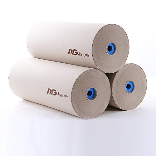 3 x 10kg Packpapier Schrenzpapier 80gr/qm 250m x 50cm Kern+Spunde (Euro 1.10 / kg)