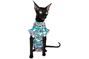 Kotomoda T-shirt pour chat Feuilles (XS)