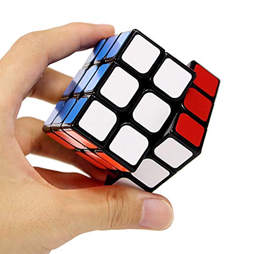 Xiton Cubo di Terzo Ordine Giocattolo Educativo per Bambini (Fondo Nero) Mini Cubo Nero. 1 PC