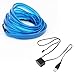 Produktbild Sylvialuca LED EL Light Neon Rope Car Dance Glow Light Strip + 3V/12V Controller USB Drive Car Decoration Light Car Styling Party Decor - Blue 2M