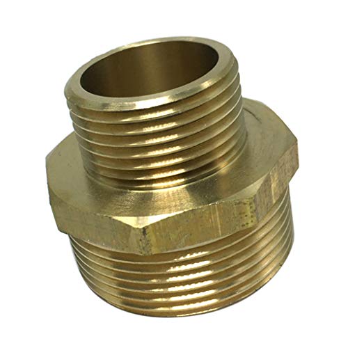 Preisvergleich Produktbild perfk Messing Rohr Fitting Adapter Außengewinde Wasseranschluss für Luftleitungen, Installationsadapter - Model_3