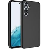 Samsung A34 Uyumlu Liquid Silicone kılıf Şok Emici Full Kasa Koruma Sağlayan Kılıf (Siyah)