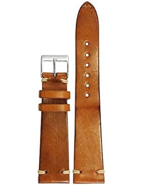 Rom II Uhrenarmband - HORWOOD Limited Edition Handgefertig Italien 20mm Bandbreite Leder Braun