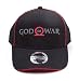 Produktbild God Of War Baseball Cap Rubber Print Logo Nue offiziell PS4 Schwarz Strapback