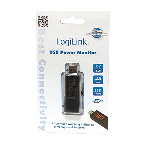 LogiLink PA0067 Power Meter, 1x USB - 2