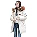 Produktbild TianWlio Jacken Parka Mäntel Damen Herbst Winter Warme Jacken Winter Winter Warmer Mantel Kunstpelz Mit Kapuze Dicke Warme Dünne Jacke Langer Mantel White XXXL