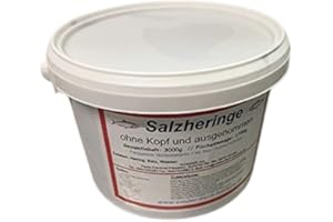 IHR FACHGESCHÄFT KLAASSEN GreetFish Salzheringe, Ausgenommen und ohne Kopf, 1750g