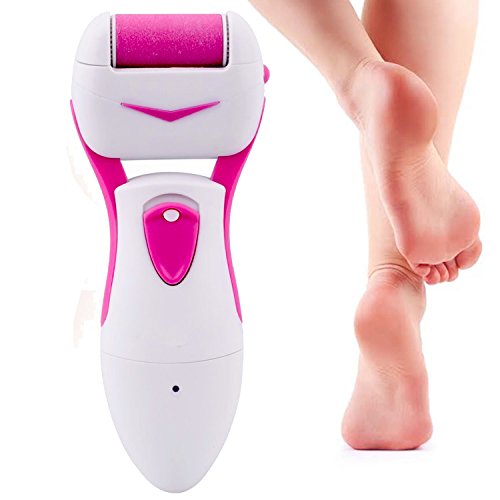 HanLuckyStars Aparato de pedicura eléctrico, elimina las callosidades (con cabeza de rodillo )