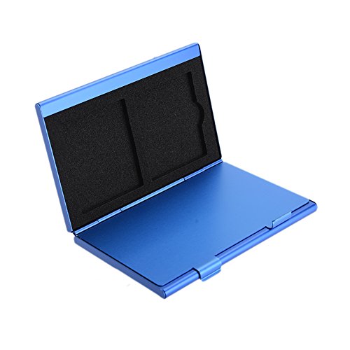Universal Antishock und wasserabweisend Memory Card Case für TF Karte und Compact Flash Karte TF card case Blue - 8