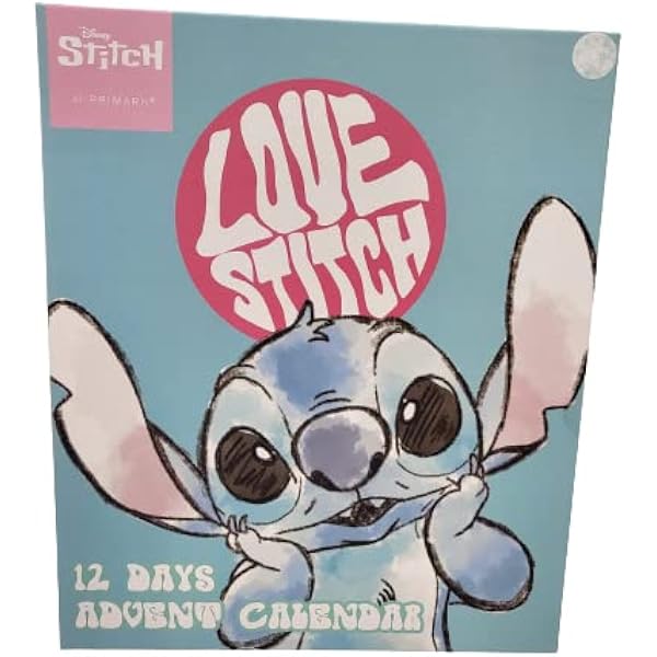 Disney Lilo And Stitch Angel Advent Calendar For Kids Christmas 12 Days Of  Countdown With Stationery Gift Set : Amazon.co.uk: Books