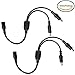 Produktbild Kabenjee 2X DC 1 Buchse zu 2 Stecker 5,5x2,1mm DC Splitter,DC Verteiler Kabel Stromkabel für LED Streifen,CCTV Kamera Y Splitter,DC Stromkabel DC Stromverteiler,Gleichstrom-Verlängerungs Kabel