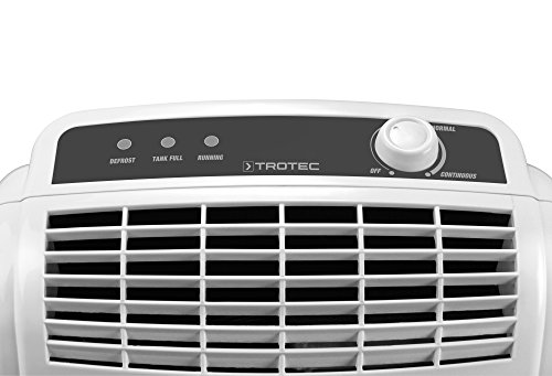 TROTEC Komfort Luftentfeuchter TTK 75 E (max.20 L/Tag), geeignet für Räume bis 110 m³ / 45 m² - 2