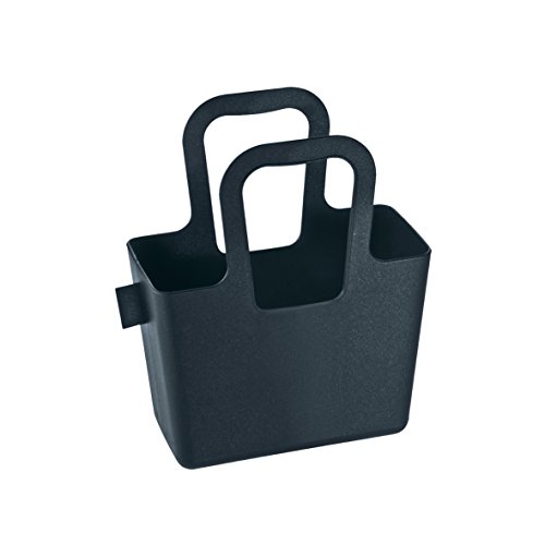 Koziol 5415526 Tasche Taschelini, Plastik, schwarz, 78 x 161 x 183 cm