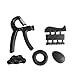 Price comparison product image PQZATX 5Pcs Adjustable Grip Grip Ring Finger Force Training Finger Strength Muscle Fitness Grip Set