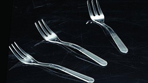Pack of 500 Mini Plastic Forks