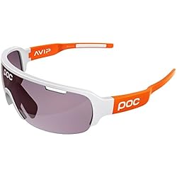 POC WAS Gafas de Sol, Unisex Adulto, Blanco (Hydrogen White)/Naranja (Zink Orange), Talla Única