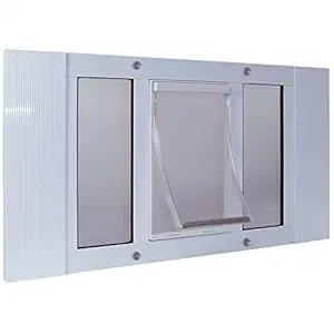 Ideal Pet Products 23SWDS Aluminum Sash Window Pet Door, Small/5