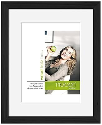 Nielsen 62007 Cadre Photo Apollo 24x30 cm Noir, Bois