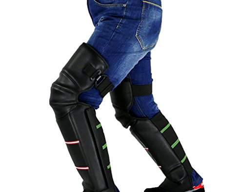 aoopoo regla térmico piel largo por encima de la rodilla manga Pad calentador resistente al viento impermeable motocicleta Ciclismo Esquí Snowboard Knee Wrap banda