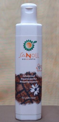 Ghassoul rose geranium shampoo 200 ml