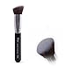 Nanshy 5 Piece Kabuki Makeup Brush Set - Face Application Contouring Blending Liquids Creams Mineral Powders - Onyx Black Kit