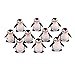 Generic 10pcs Miniature Small Penguin Dollhouse Bonsai Garden Resin Landscape RS.210.00