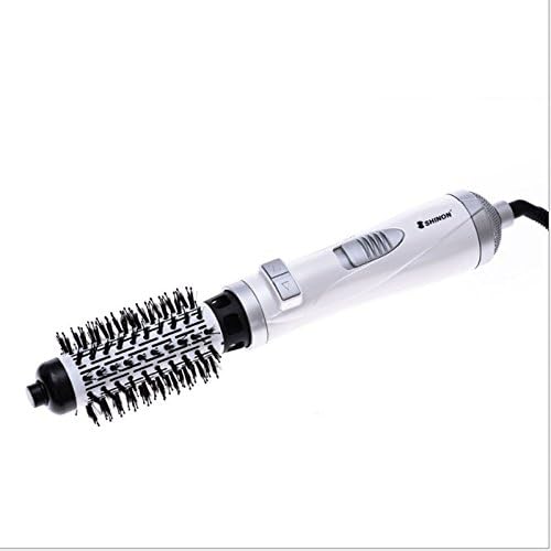 MeiZiWang Electric Hair Brush Heated Round Brush All In One Styling Tool For All Hair Types Giving You Salon Glamour Result At Home (White)