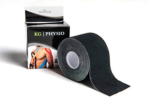 Kinesiologie Tape von KG | PHYSIO – 5cm x 5m Rolle ungeschnittenes Physiotape/kinesiotape – Bei den Bildern handelt es sich um exakte Produktfotos für eine genaue Farbdarstellung - 2