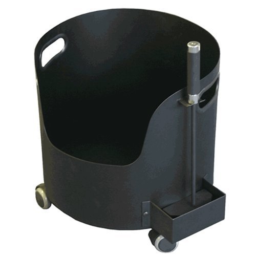 SüdMetall Holzkorb, 1 Stück, schwarz, 39.01.1410