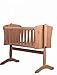 Baby Elegance Anna Swing Crib (Natural Beach)