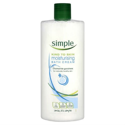 Simple Kind to Skin Moisturising Bath Cream 400ml Case of 6