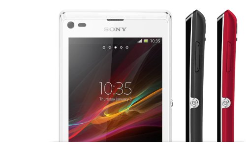 Sony Xperia L Smartphone, 4.3 pollici, Nero [EU]