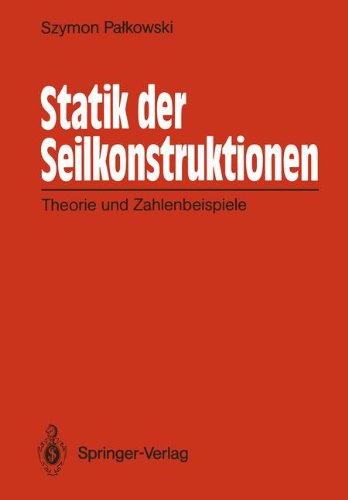 Preisvergleich Produktbild Statik der Seilkonstruktionen