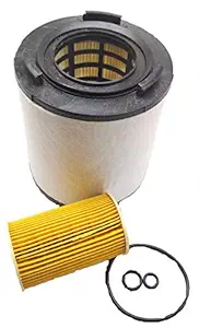 GOPINATH AUTOLINK CAR ENGINE AIR FILTER AND OIL FILTER SET 2PCS COMPATIBLE WITH POLO DIESEL 1.2