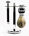 SHAVING BRUSH STAND - Men's Shave Stand For Your Shaving Brush and Safety Razor From Benny's Of London. Complete Your Men's Shaving Set With This Chrome Stand To Ensure the Best Mens Shave Experience for Home or Travel. A High Quality Metal Stand And Base To Add To Your Benny's Shaving Kit - Enhance Your Shave Experience Now!