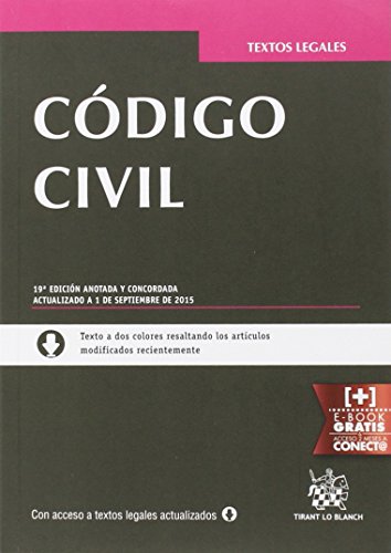 Download Código civil 19ª Edición 2015 (Textos Legales)