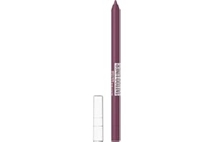 Maybelline New York Matita Occhi in Gel, Colore Intenso, Tenuta Fino a 36H, Formula No Transfer, Per Look Grafici e Definiti, Tattoo Liner Gel Pencil, Tonalità: Berry Bliss