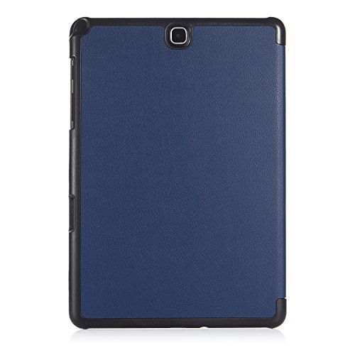iHarbort® Samsung Galaxy Tab A 9.7 Hülle Case Tasche mit Standfunktion Auto Wake up Sleep PU Leder hüllen für Samsung Galaxy Tab A 9.7 (SM-P550 P555 T550 T555) Smart Cover mit Auto Sleep Wake up / Standfunktion (Galaxy Tab A 9.7, dunkelblau) - 7