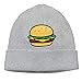 Produktbild Männer Frauen Cartoon Hamburger Stretchy Warm Daily Beanie Hat Skull Cap Winter Outdoor (Einheitsgröße)